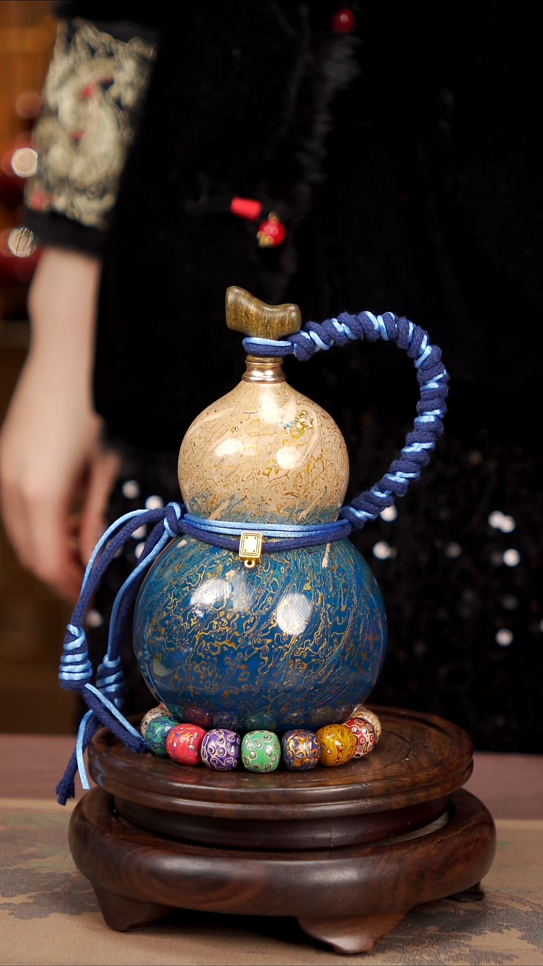 【闪购商品】152易林高端工艺大漆酒葫芦--318