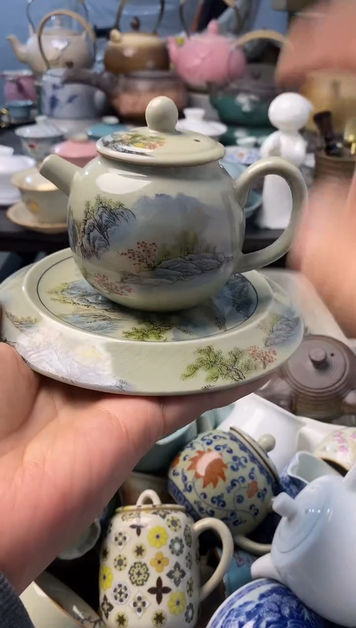 高端 茶壶 茶杯 茶具 轻轻微瑕