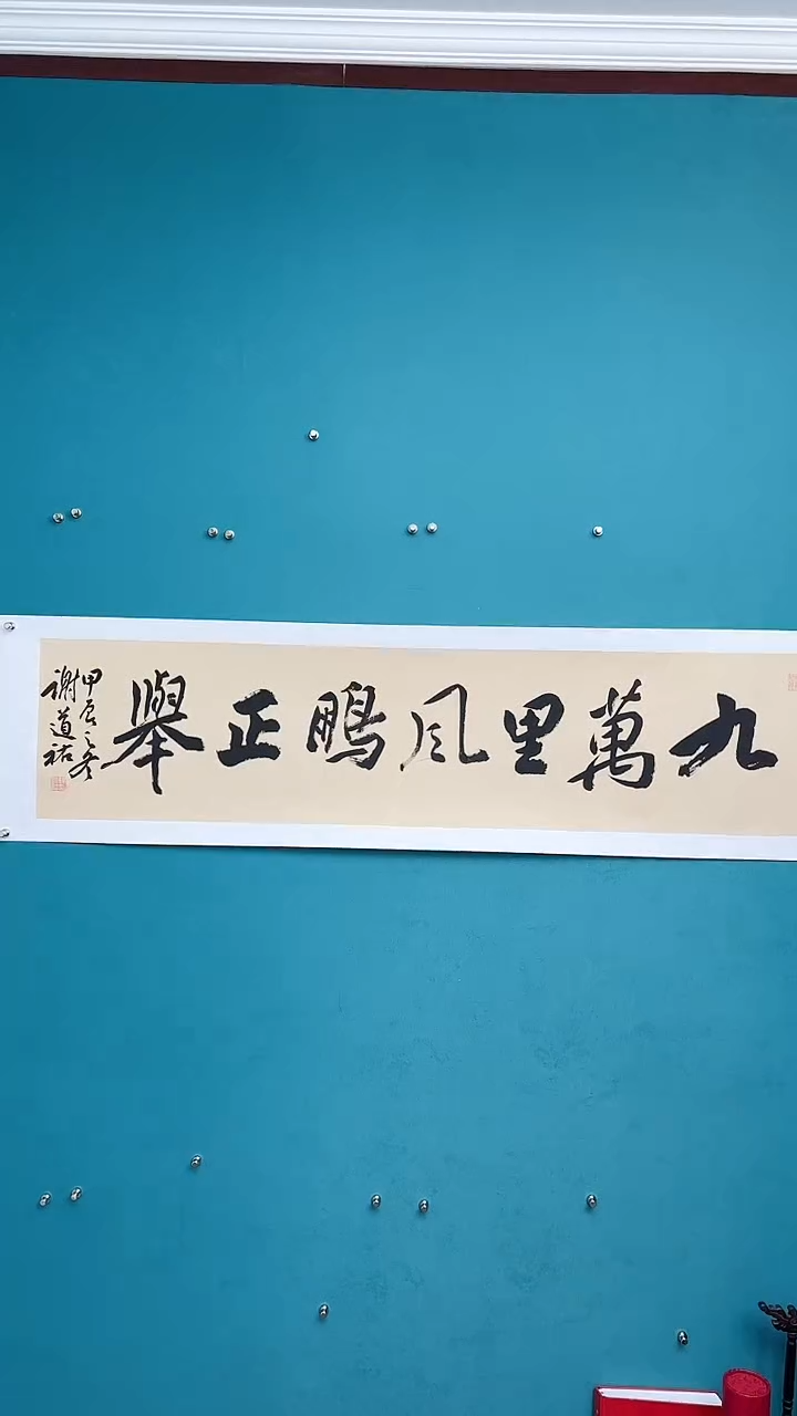 【闪购商品】谢老师传统艺术年画九万里