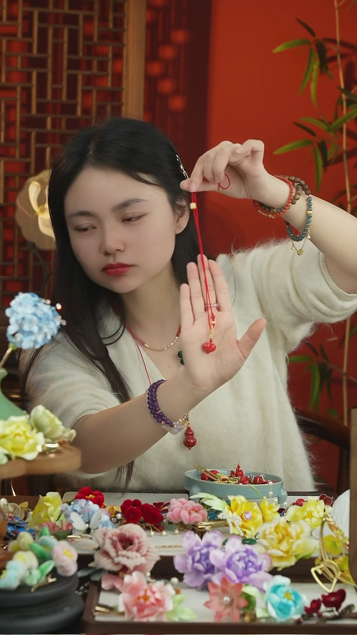 刺绣闪购纯手工非遗国风饰品