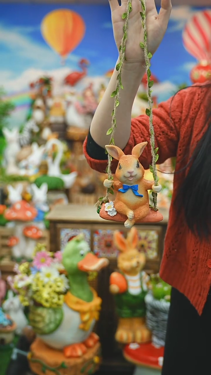 【闪购商品】红陶花园庭院摆件&00&