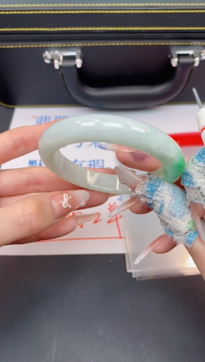 未镶嵌手镯翡翠有瑕疵NO退换-41