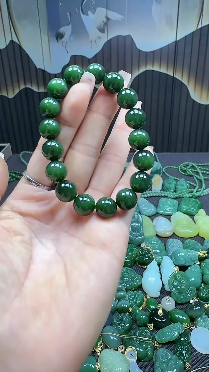 和田玉未镶嵌挂件12