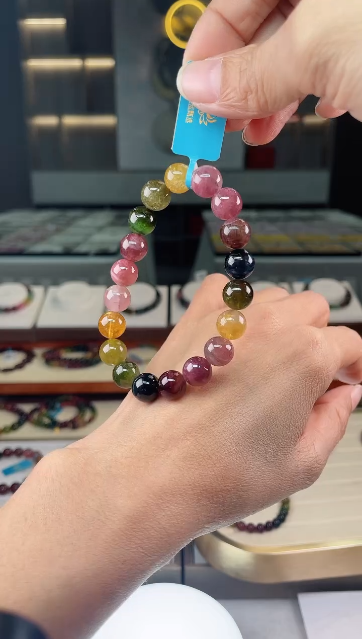 【闪购商品】碧玺单圈手串未镶嵌（多样性发一条）Q