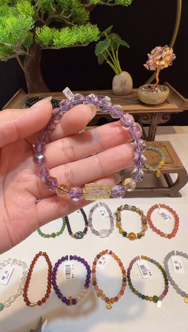 【闪购商品】水晶手链未镶嵌手饰@@