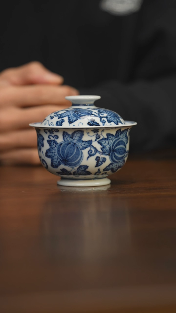 【闪购商品】杯柴窑青花破价福利