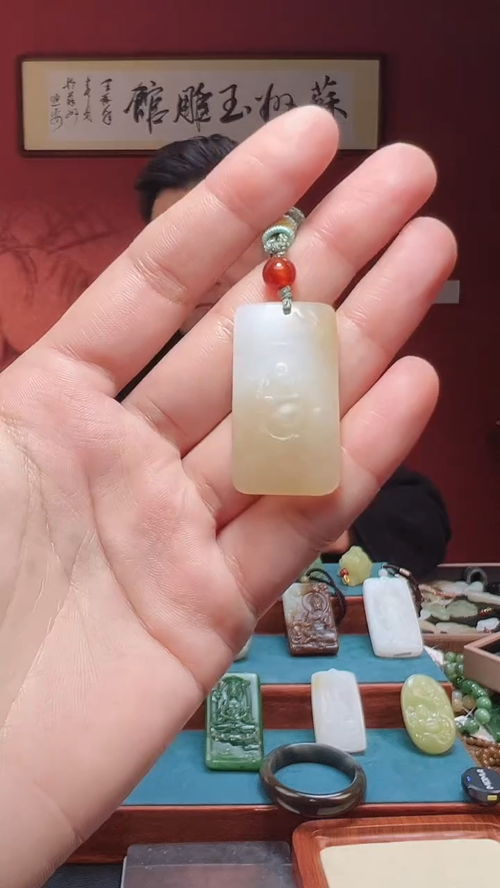 吊坠(不含链)未镶嵌和田玉36