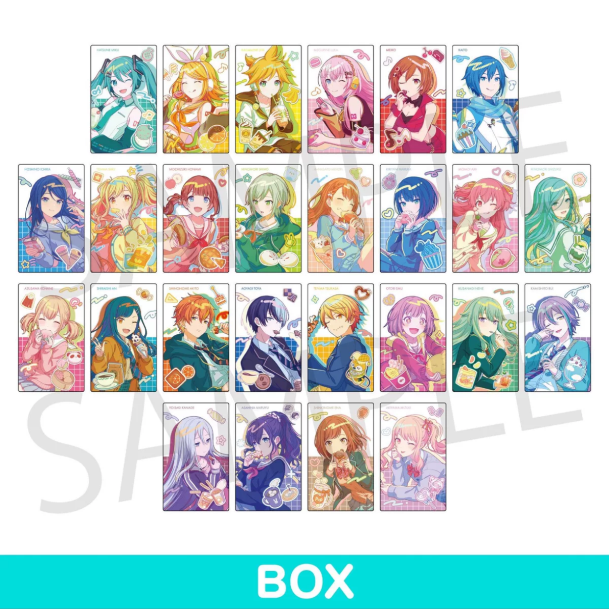 喜【玩法】宝宝巴士 pjsk 第三期生日ep小卡