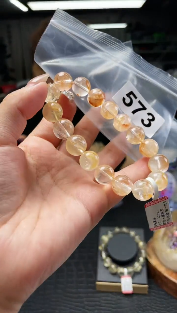 水晶手串未镶嵌手串573