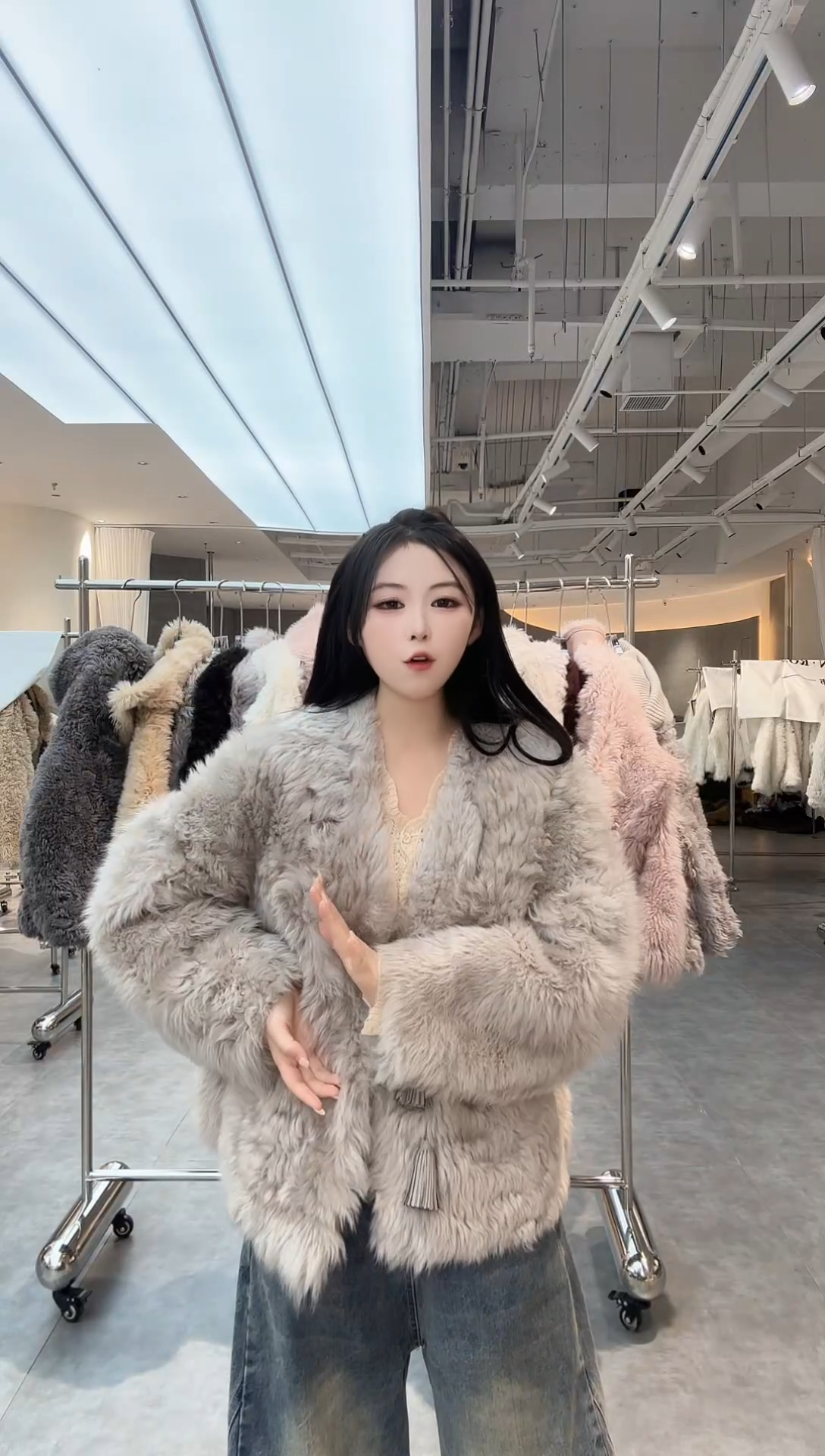 托斯卡纳羊皮羊毛B29992