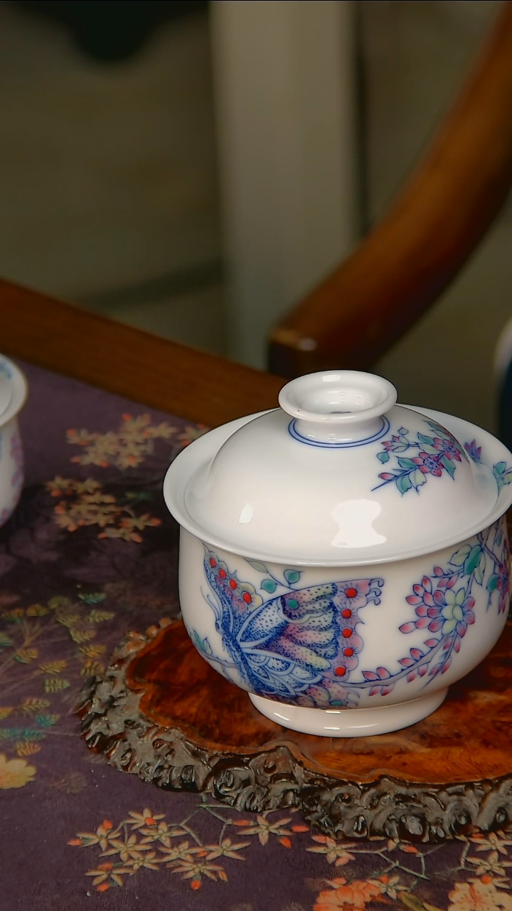 杯手工手绘杯杯很美丽