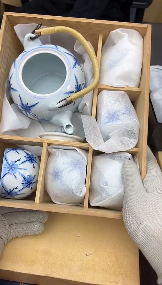 【闪购商品】中古回流瓷器好看，谨慎参拍