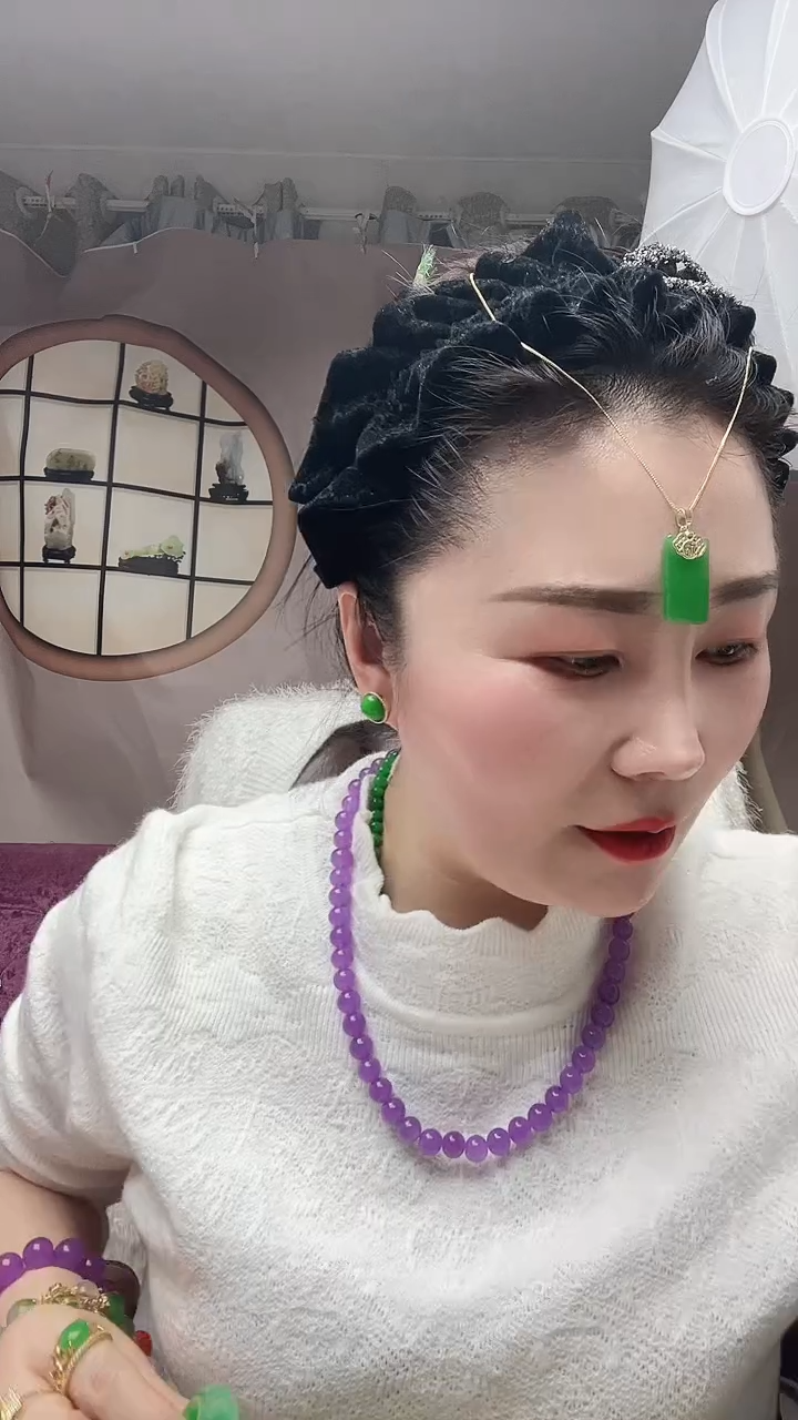 【闪购商品】翡翠颈饰14K金镶嵌083号