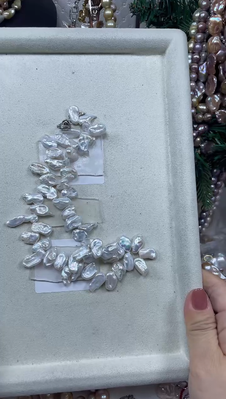 【闪购商品】淡水珍珠项链未镶嵌【纯恬珍珠】