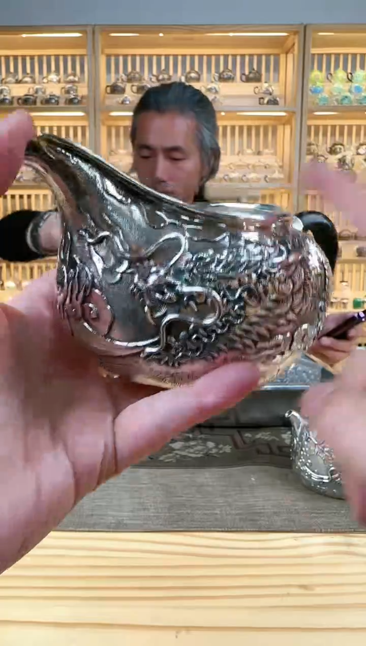 【闪购商品】游龙戏珠公道杯非遗