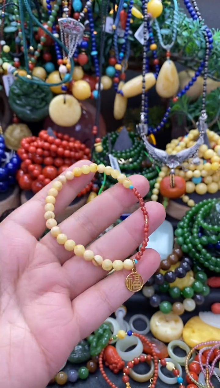 【闪购商品】蜜蜡手链未镶嵌蜜蜡手串