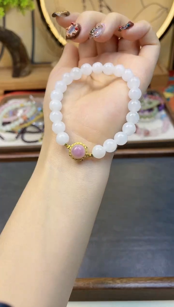 【闪购商品】和田玉手饰银S925镶嵌439