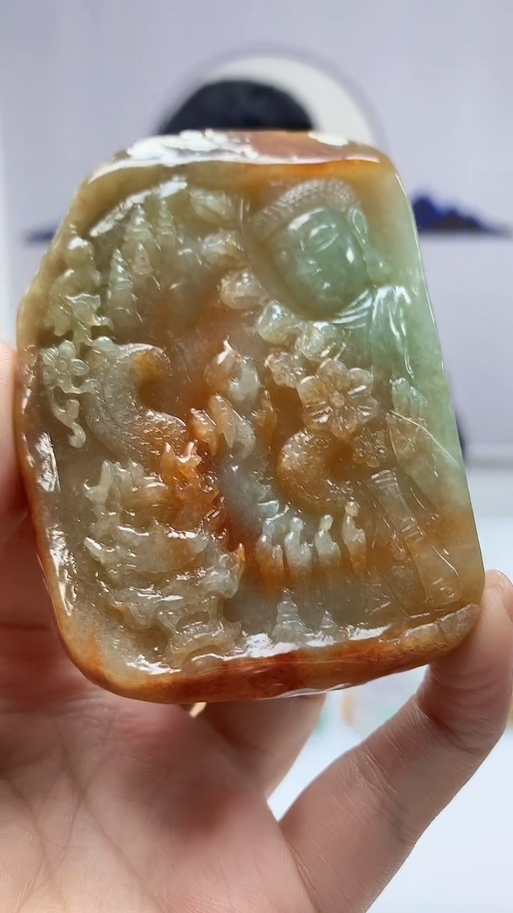 【闪购商品】定制翡翠未镶嵌4925ms-毛货116