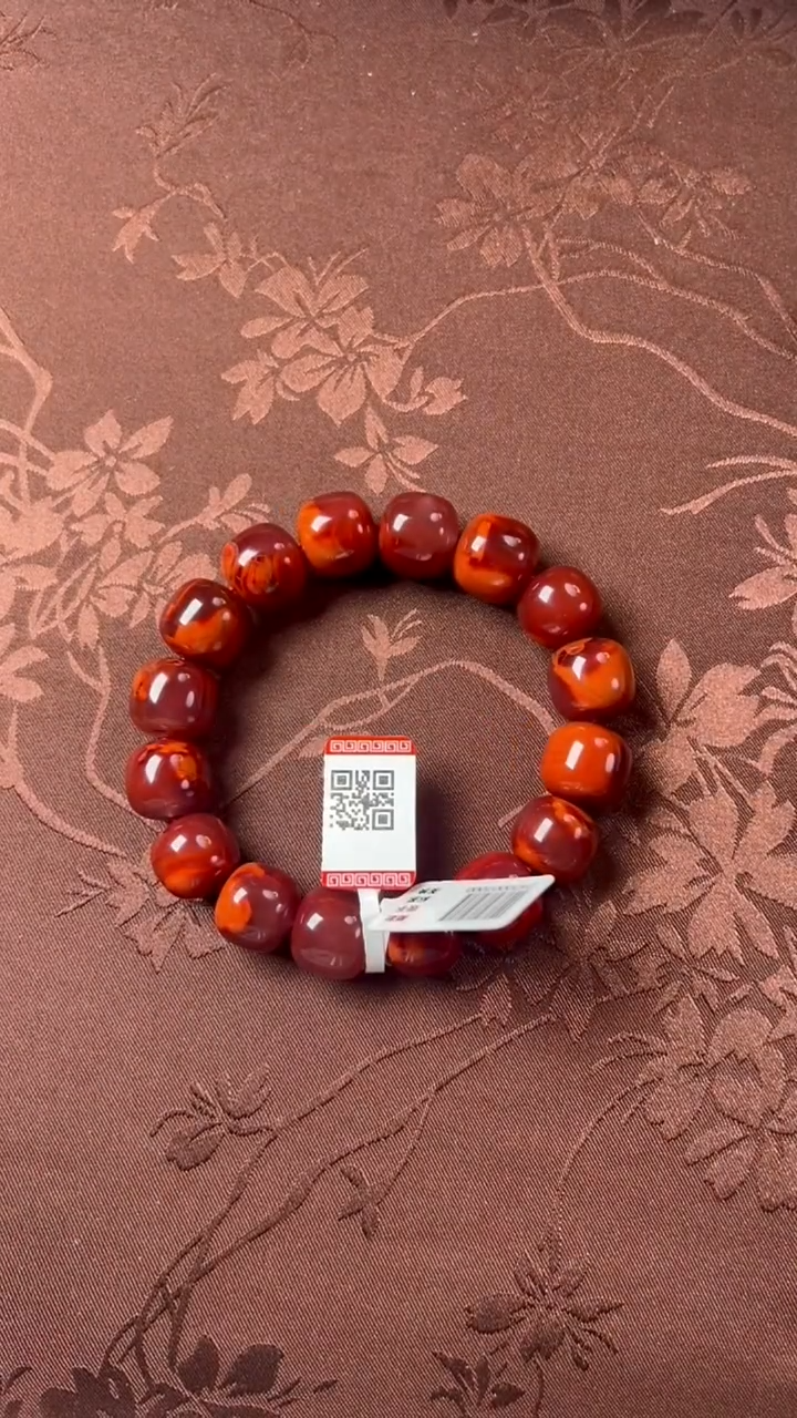 【闪购商品】南红玛瑙手串未镶嵌南红老型手串KTNH500002