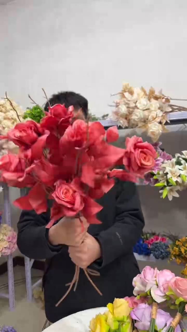 妍韵高端仿真花高品质49