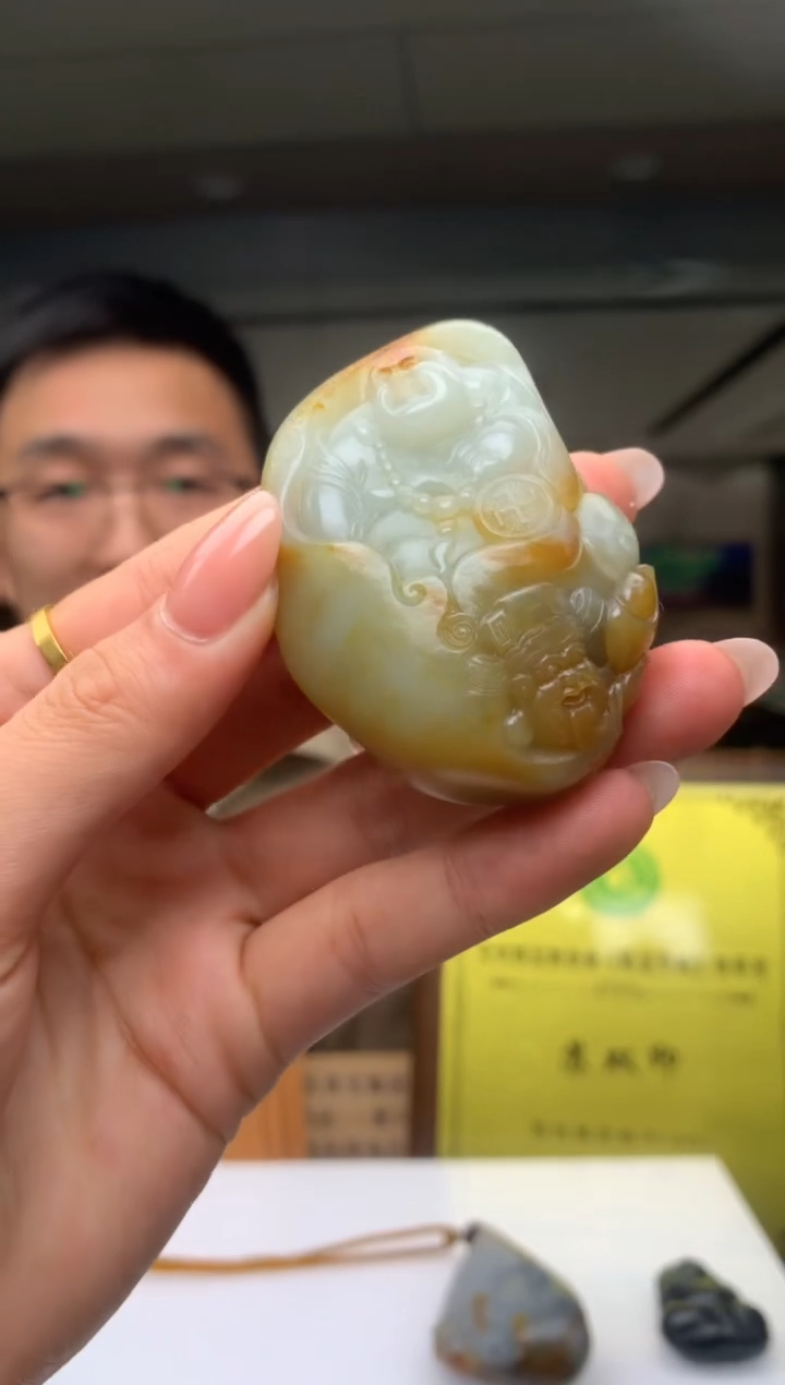 【闪购商品】定制和田玉Boss阳天然和田玉（拍一发一）