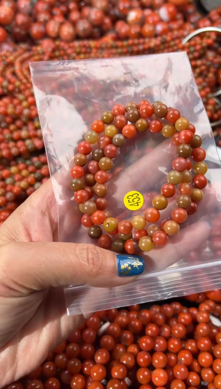 未镶嵌手串南红玛瑙7