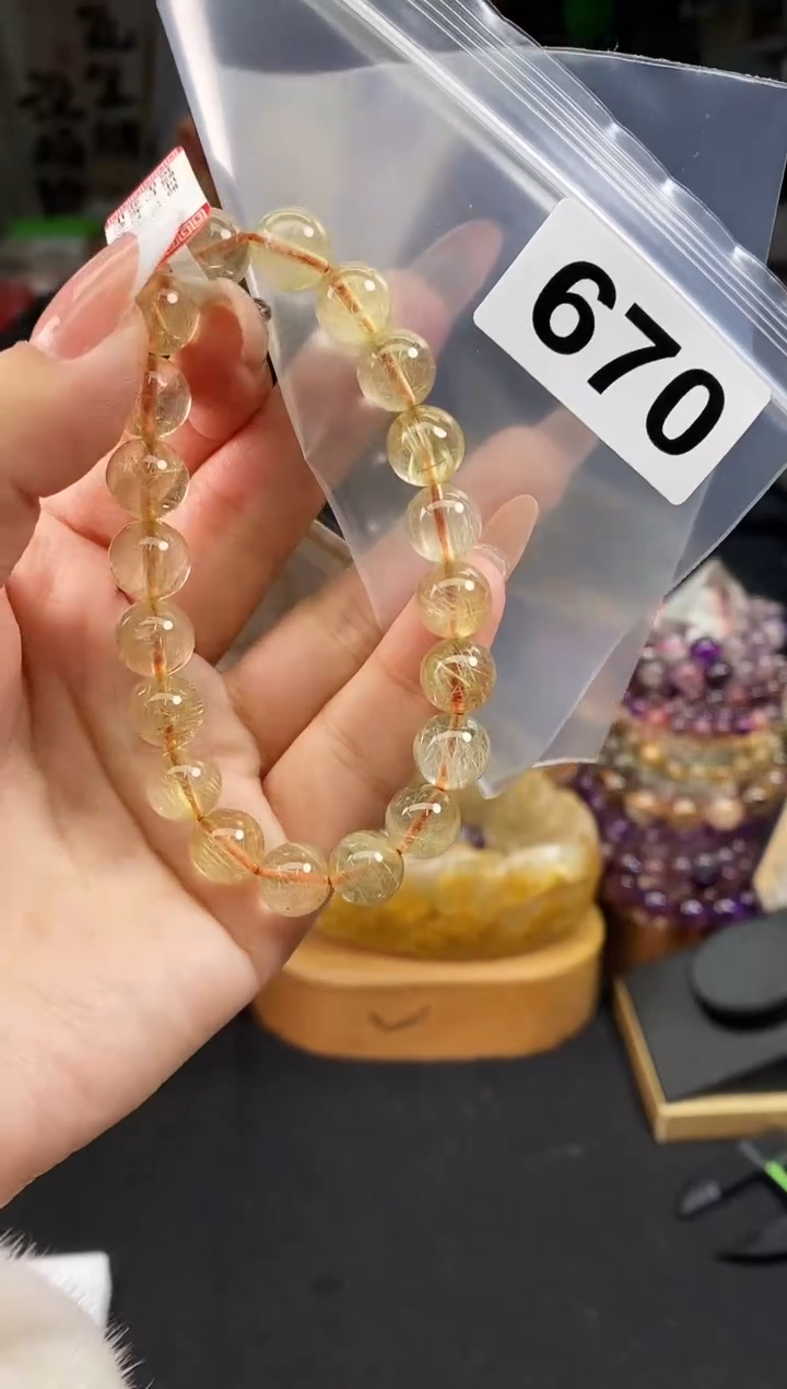 【闪购商品】水晶手串未镶嵌手串670