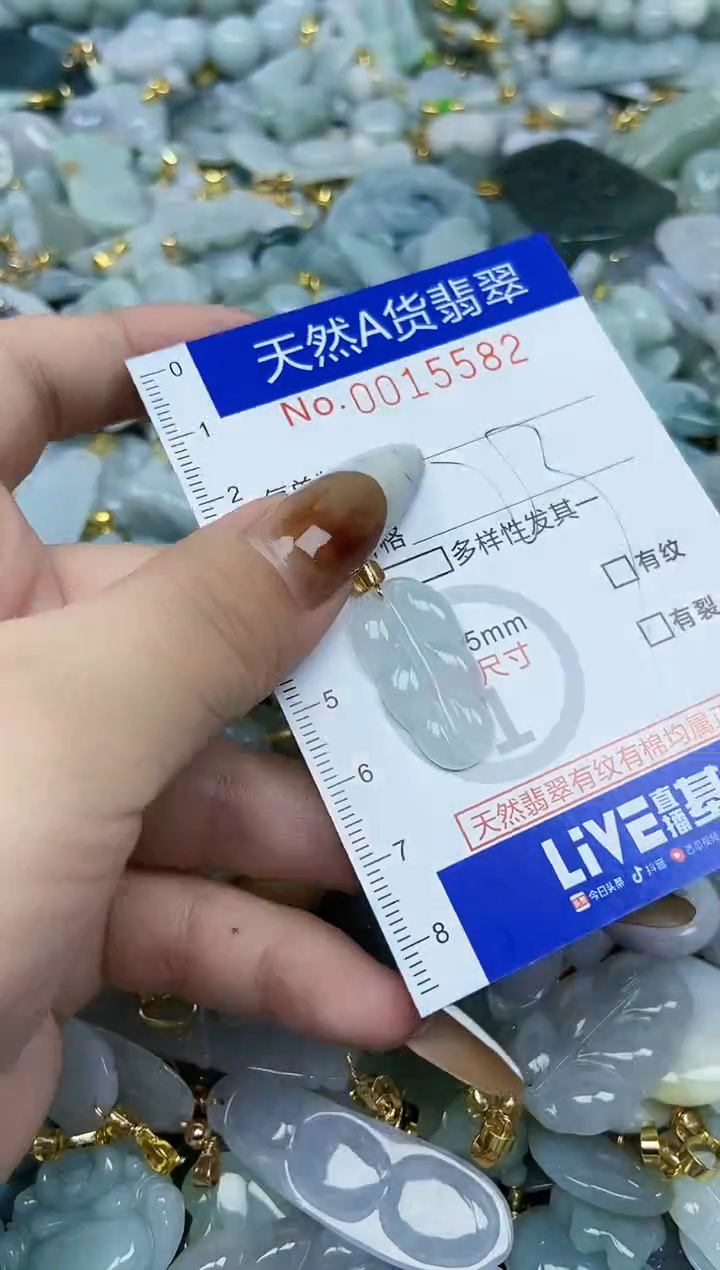 【闪购商品】翡翠颈饰未镶嵌天然A货翡翠