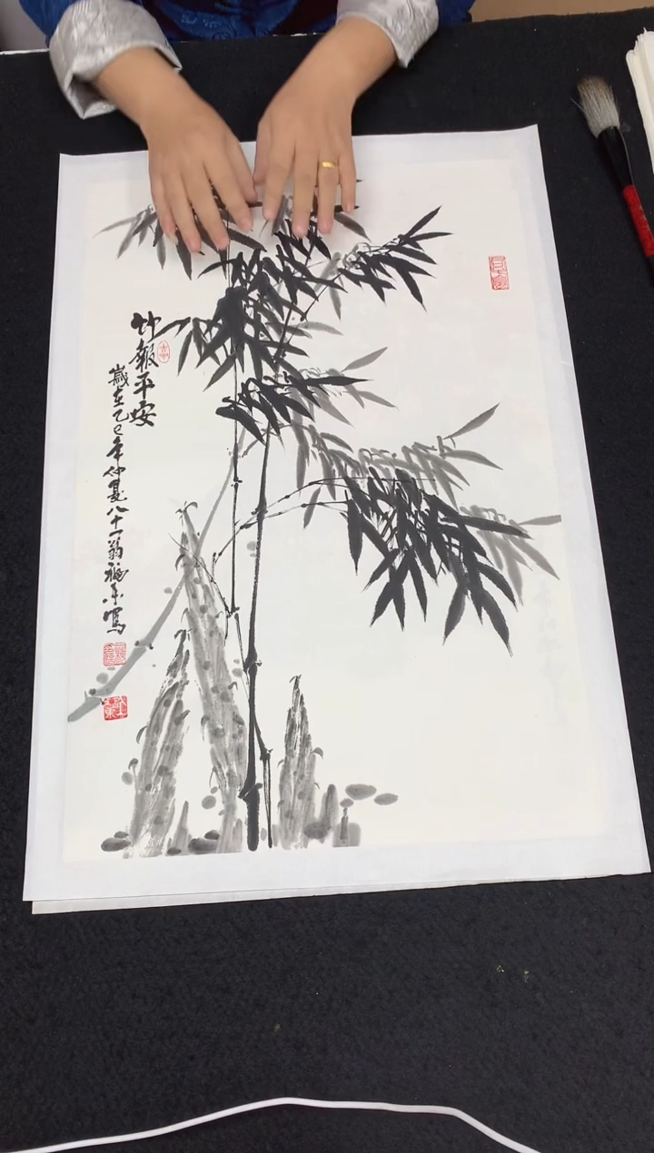 纸本45*70手绘国画作品定制