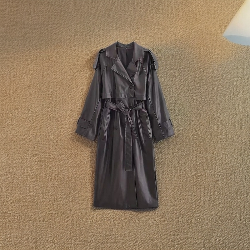 直播间商品非图片款欧若风女装风衣派克卡其色春秋百搭休闲韩版