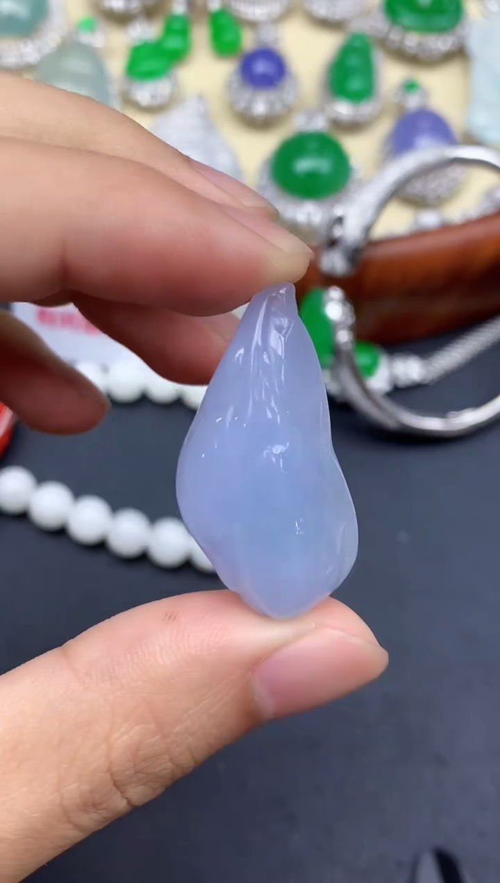 颈饰未镶嵌翡翠191-中国好珍宝