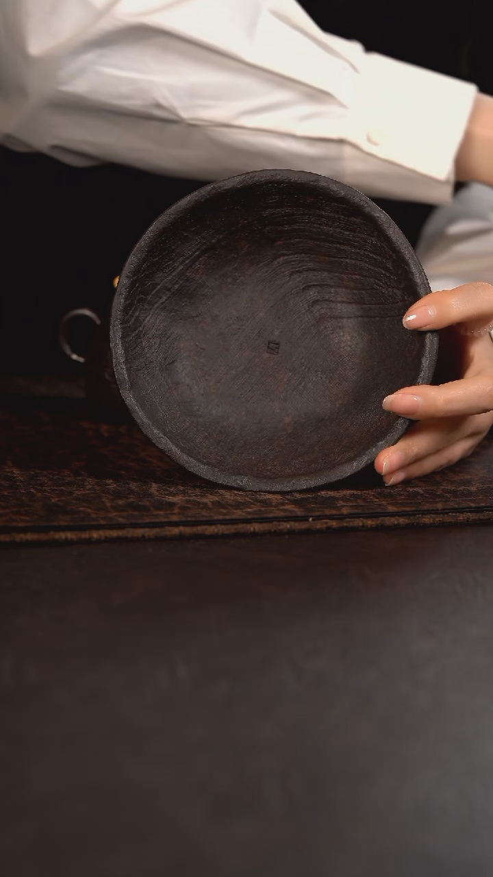 【闪购商品】杯君心福利柴烧壶承窝盘