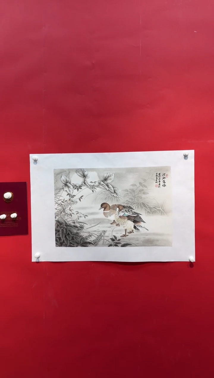 国画画家陆远华纯手绘原作