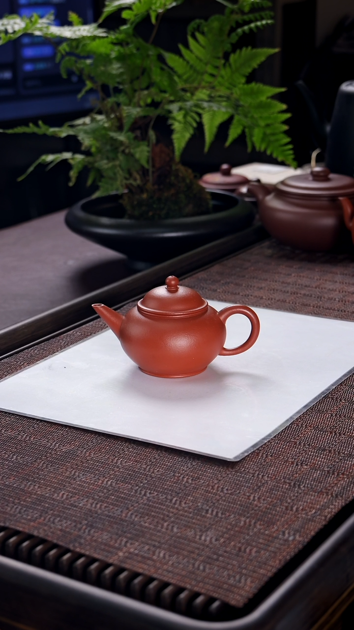 茶壶紫砂AA14339 张明水平（师承冯娟）