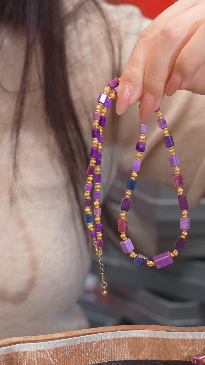 【闪购商品】苏纪石（舒俱来）项链未镶嵌多样性发@@N7506