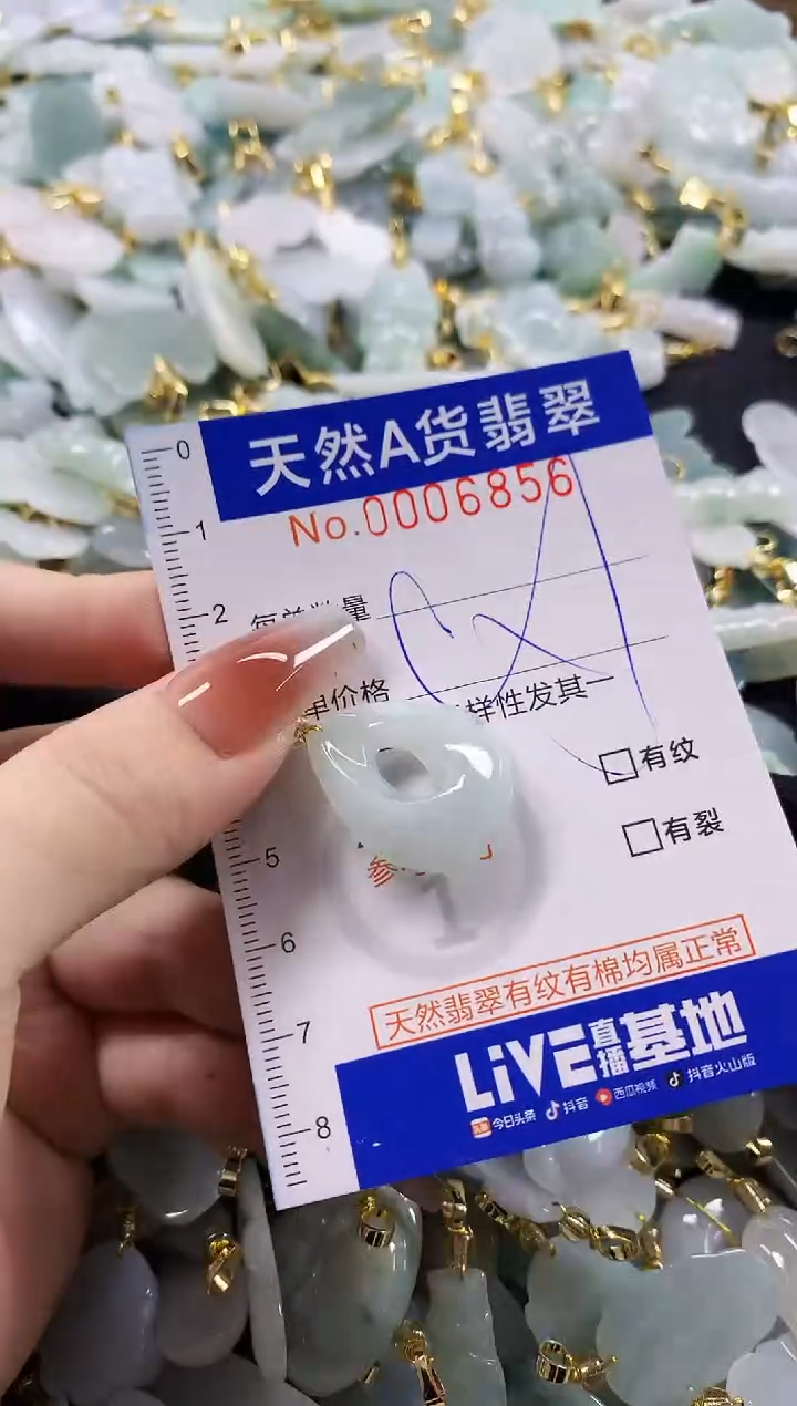 颈饰未镶嵌翡翠天然A货翡翠1