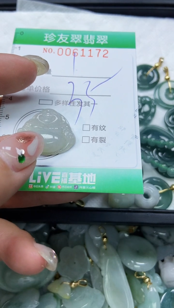 【闪购商品】翡翠颈饰未镶嵌闪购0061172