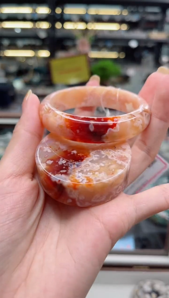 【闪购商品】石英质玉手镯未镶嵌53圈口（赠品镯心）6680471