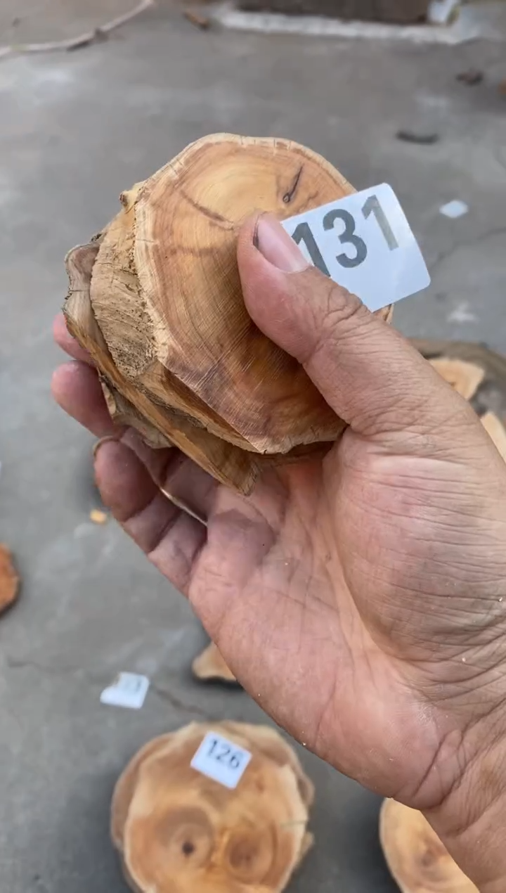 柏木（崖柏）太行陈化崖柏切片！随机（1单1片）131