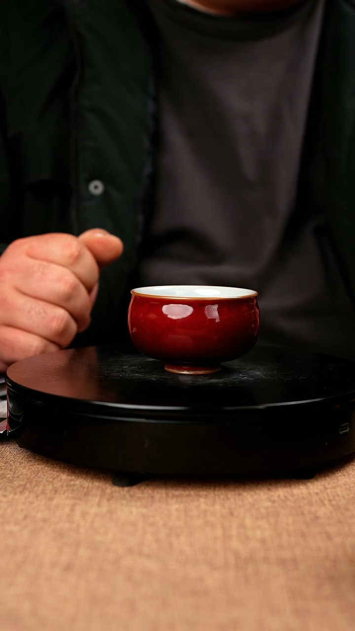 【闪购商品】522#崔小宁一级品原矿钧瓷炉钧釉卢氏杯