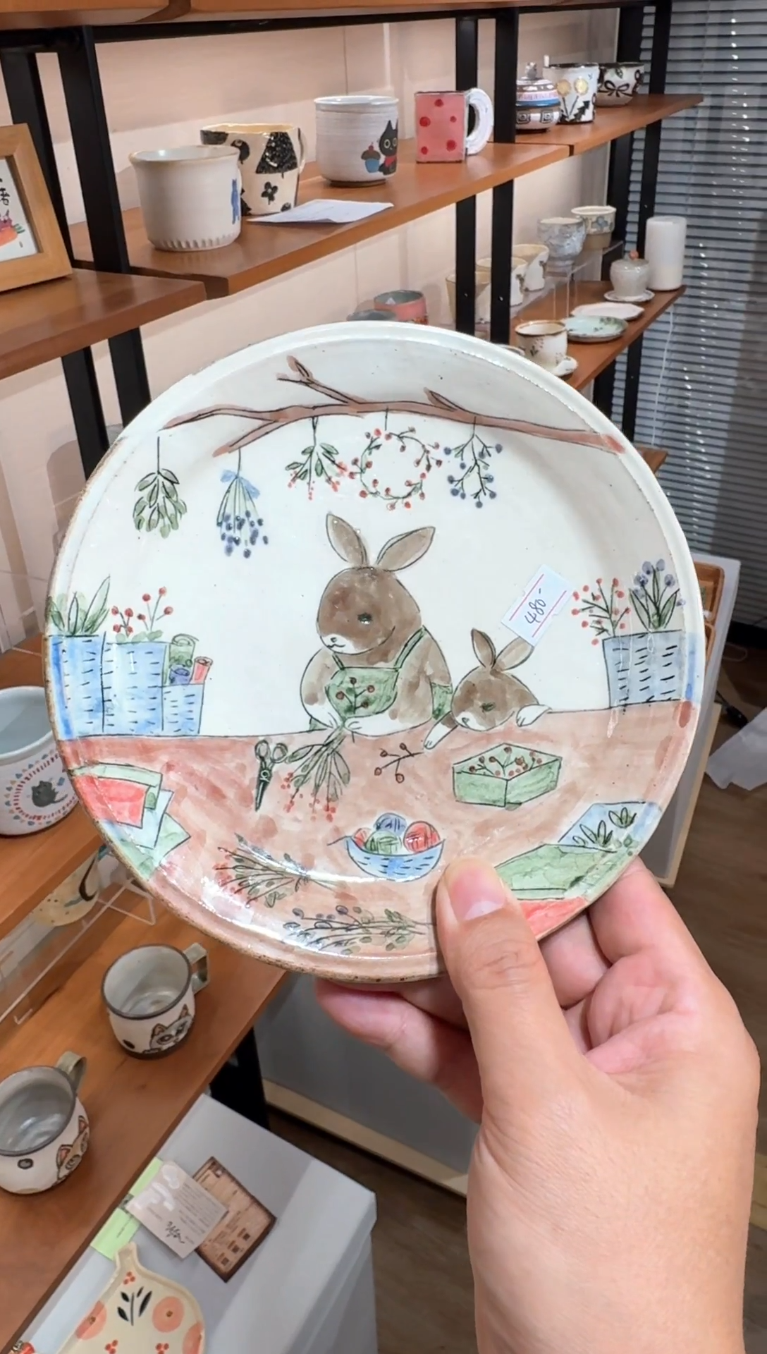 陶马**?日本陶艺作家手作器物川田圆盘