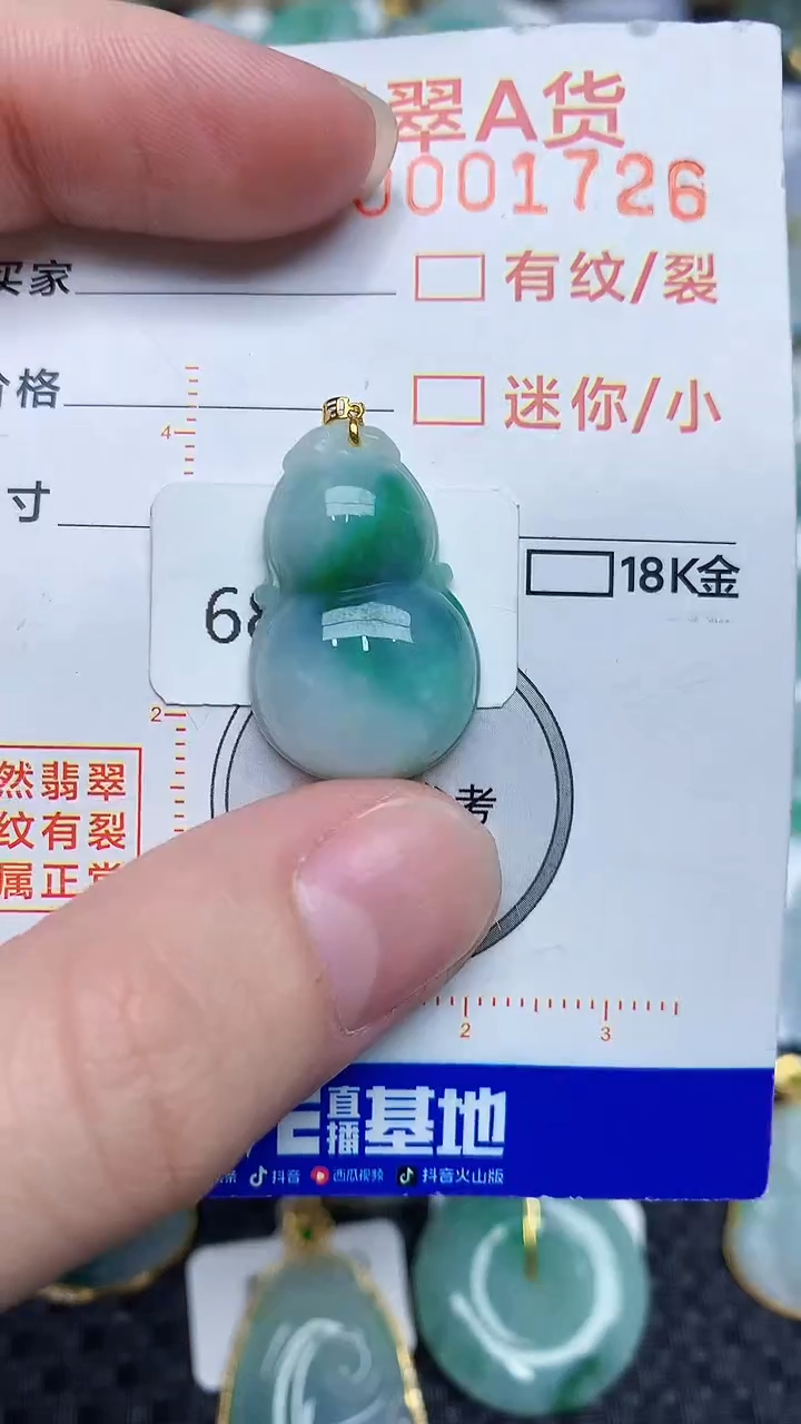 【闪购商品】翡翠颈饰18K金镶嵌453453453