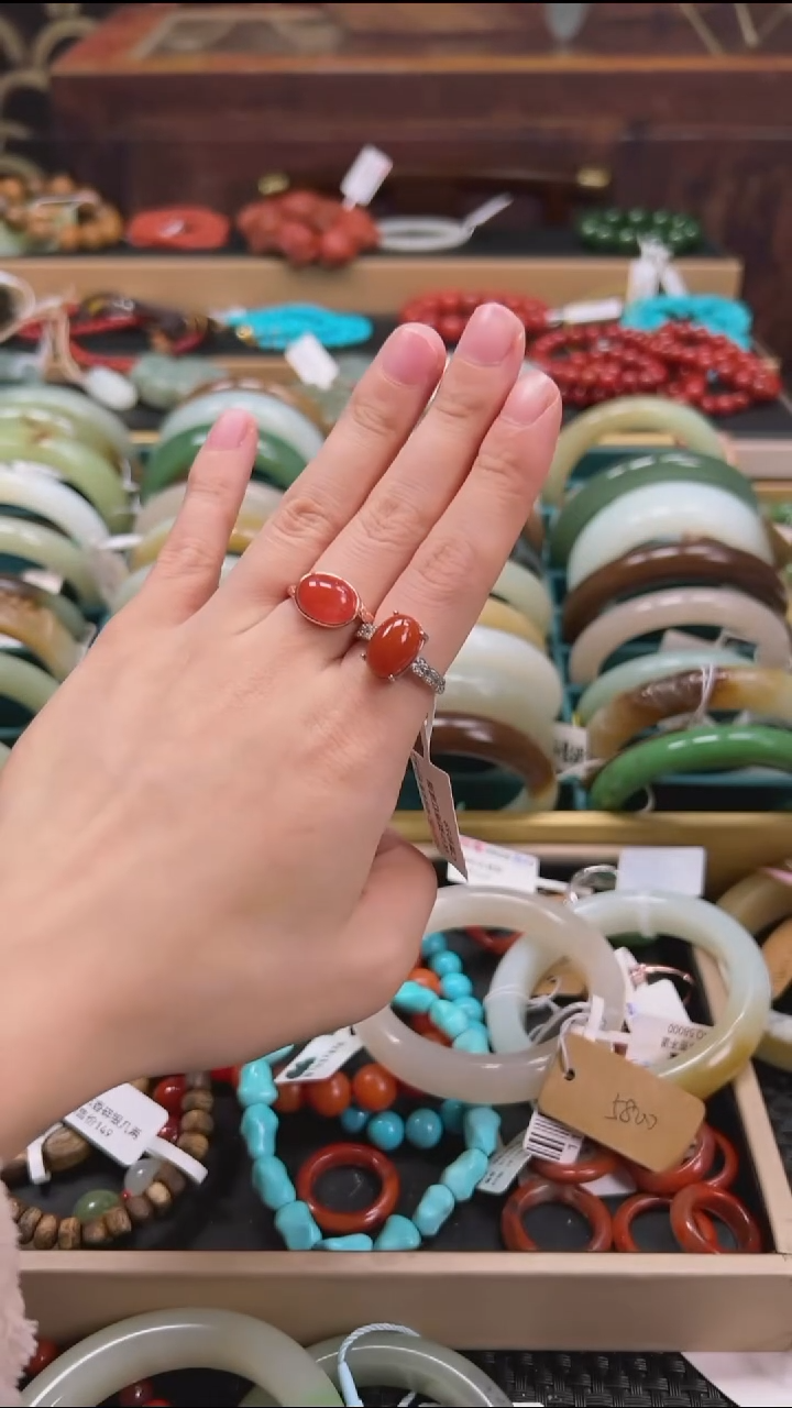 合金手链南红玛瑙南红戒指 