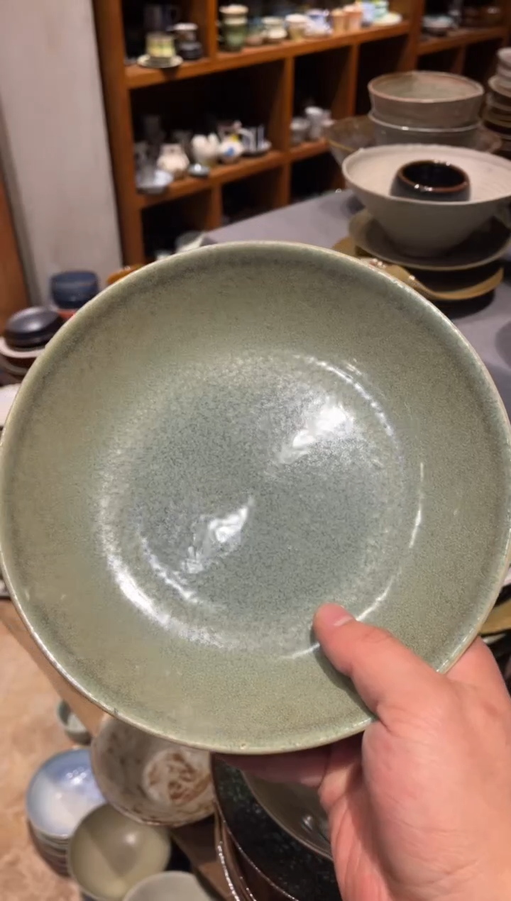 【闪购商品】瓷片467 聚光灯锅盘1个