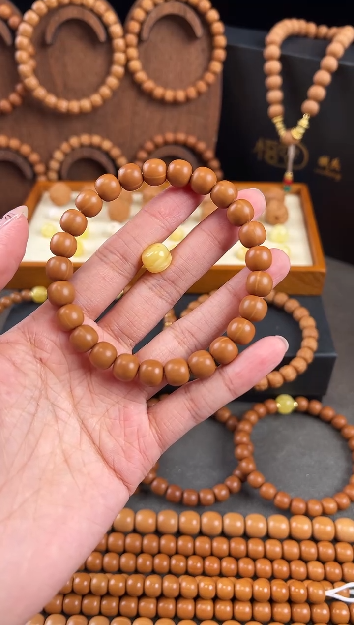 手串猴头核桃羽****练9.5老型+11蜡