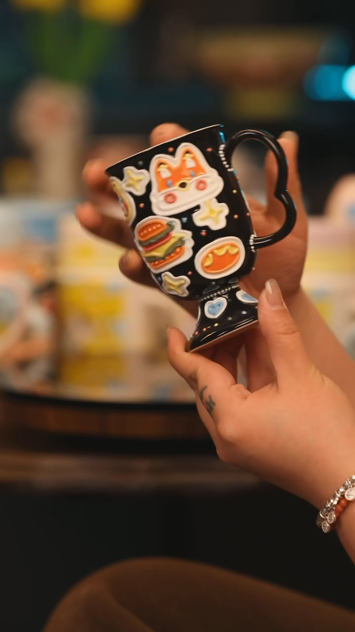 【闪购商品】摆件景德镇釉下彩绘设计师款式陶瓷