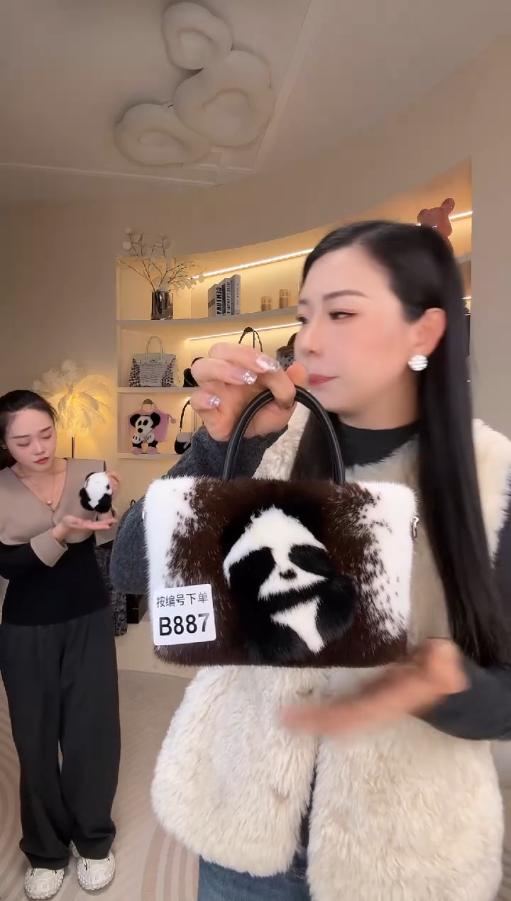 水貂毛【闪购商品】女包B887