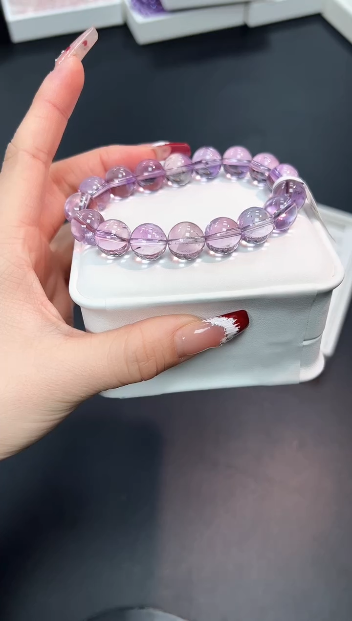 【闪购商品】水晶手串未镶嵌89A4多样性发其一/1条默认微瑕