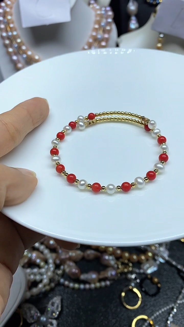 【闪购商品】淡水珍珠手串未镶嵌多人