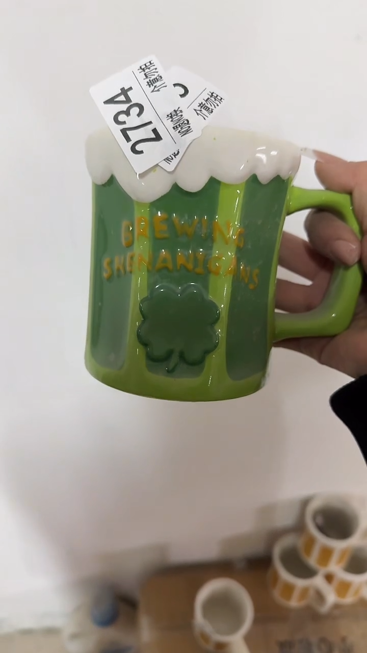 陶瓷手柄款微瑕四单包邮2734